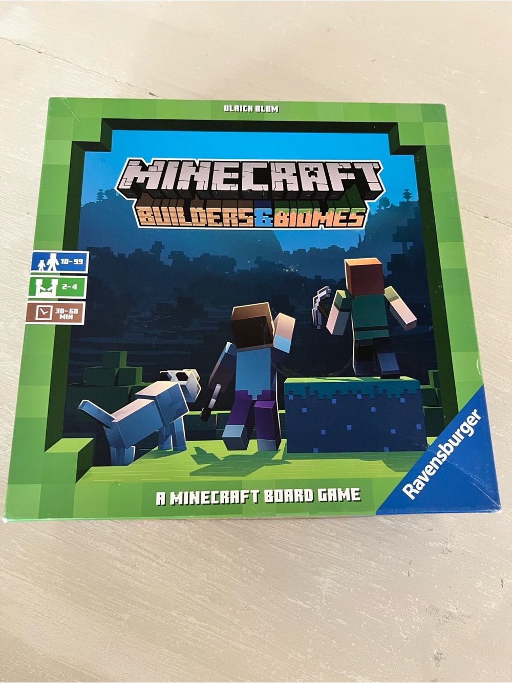 Minecraft Builders & Biomes Board Game Ravensburger Complete set 2-4 Players